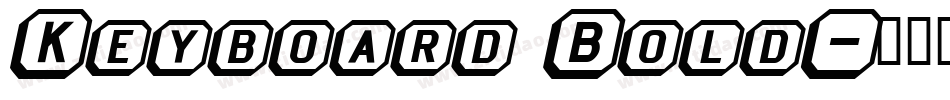 Keyboard Bold字体转换